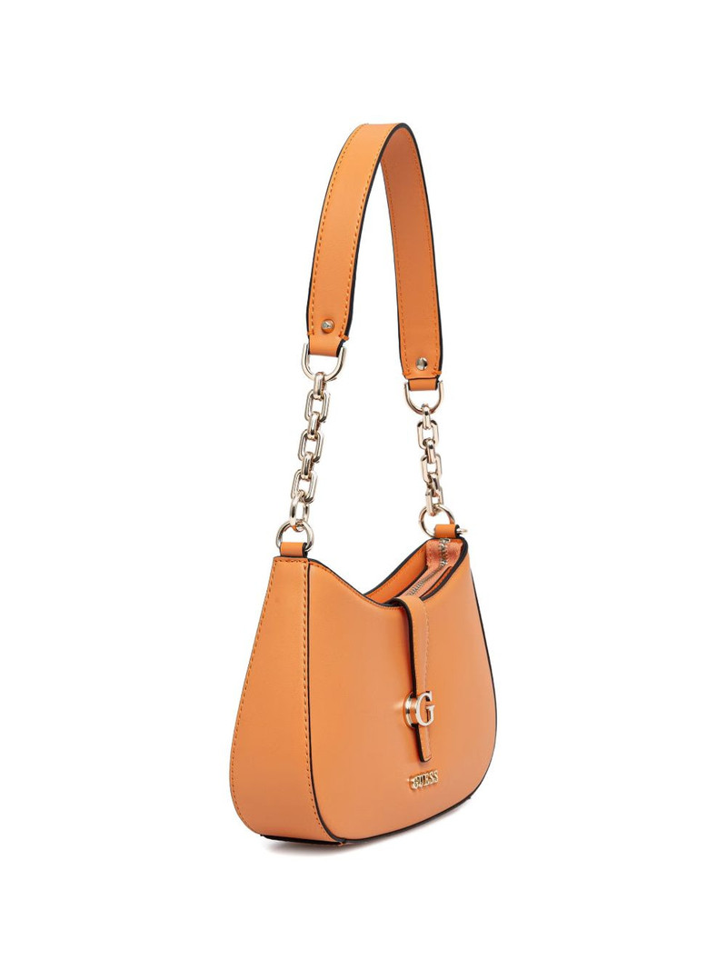 Carrie logo-plaque shoulder bag 3