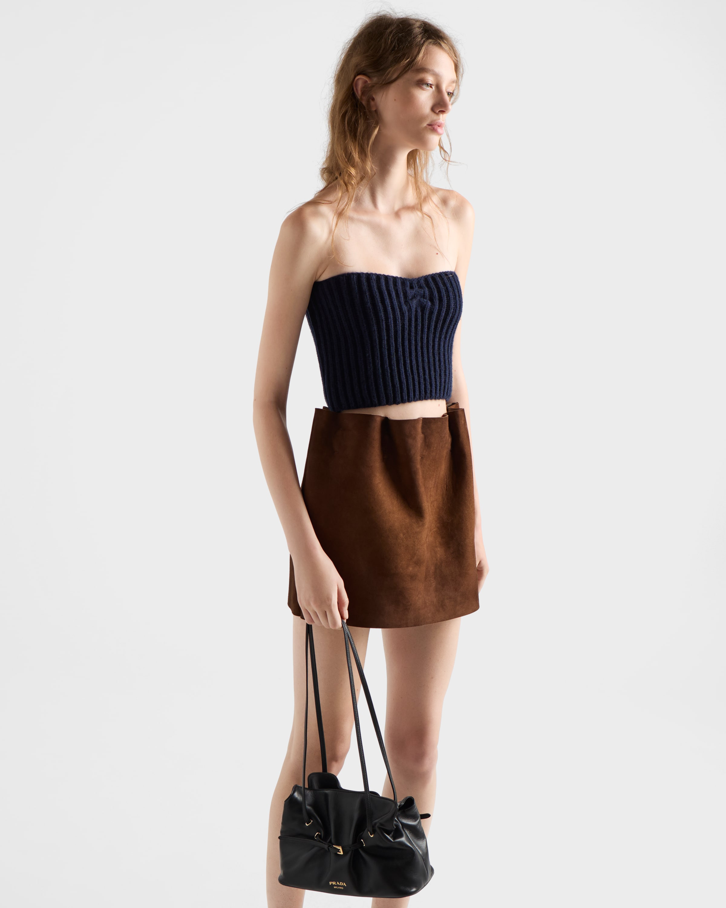 Suede miniskirt - 3