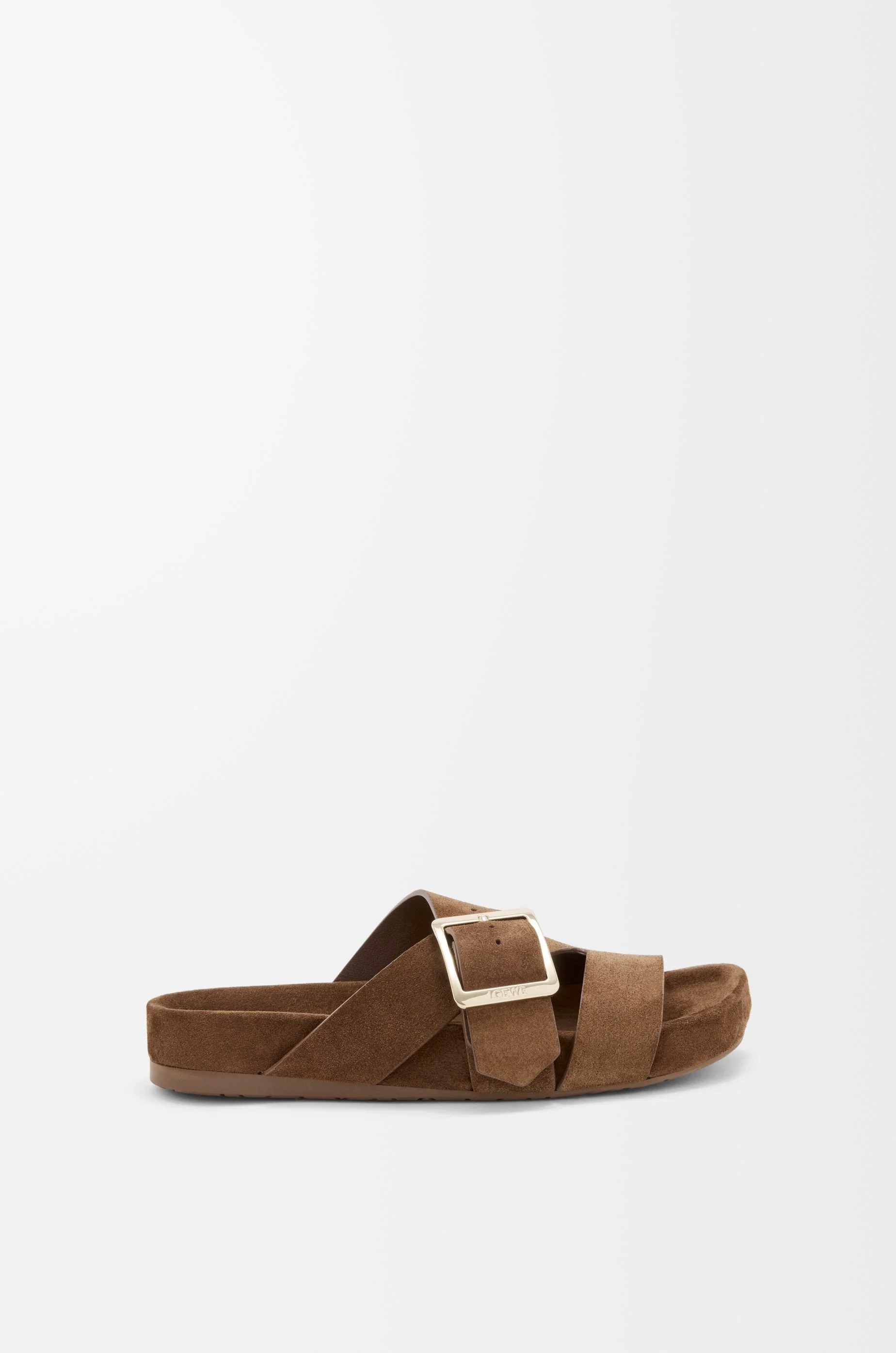 Ease Buckle slide in suede - 1