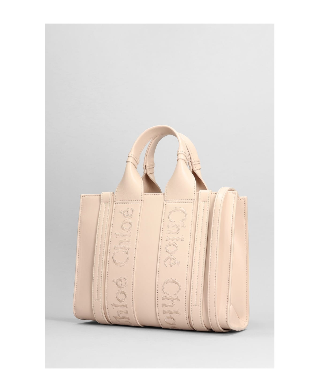 Woody Leather Shopping Bag - 2