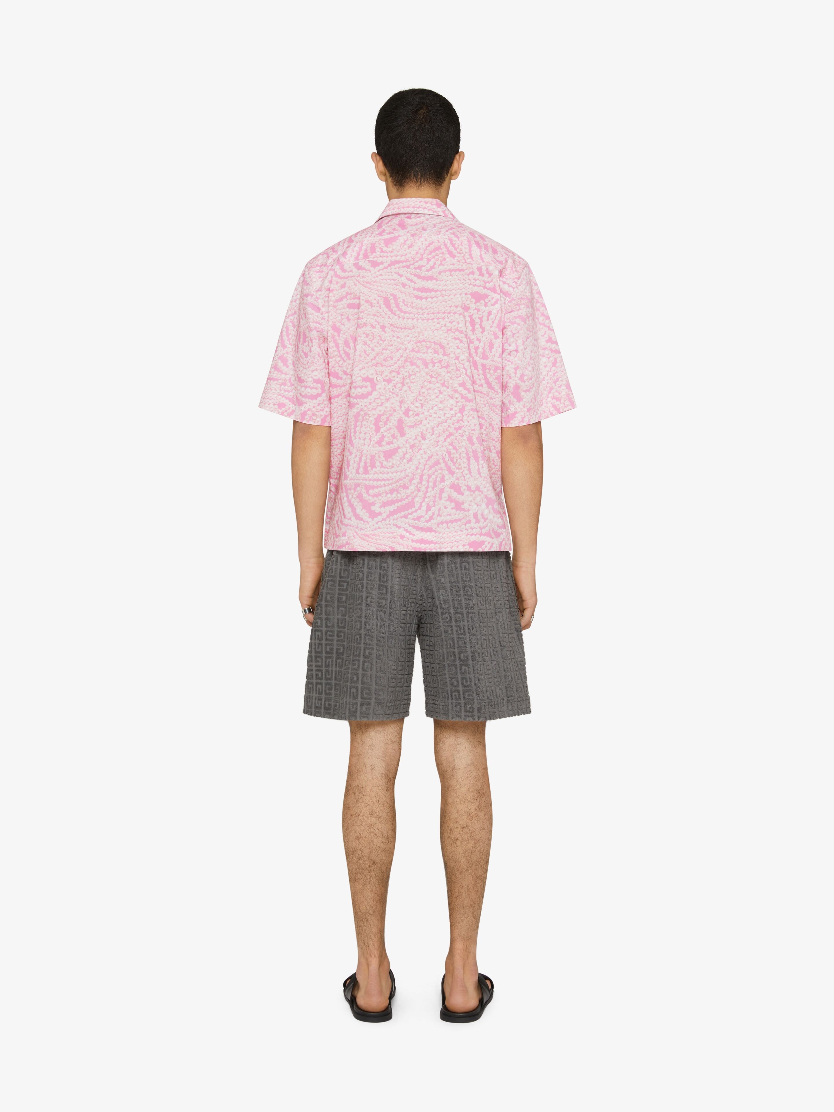 HAWAIIAN SHIRT IN PRINTED POPLIN - 4