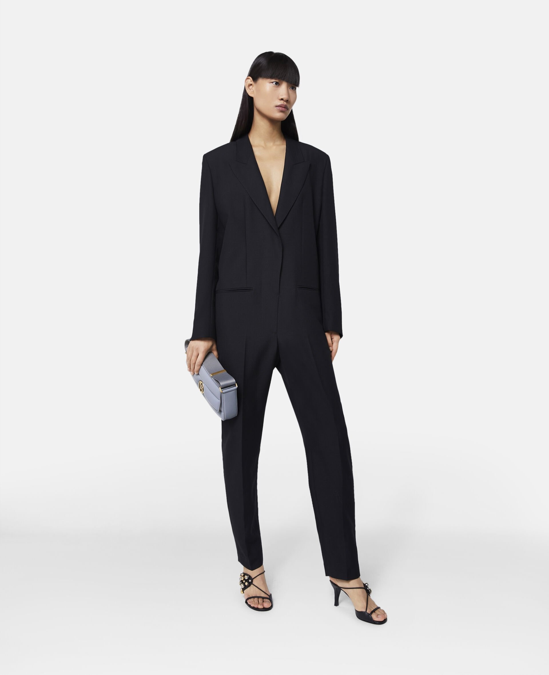 Stella McCartney Tuxedo Lapel Tailored Jumpsuit | REVERSIBLE