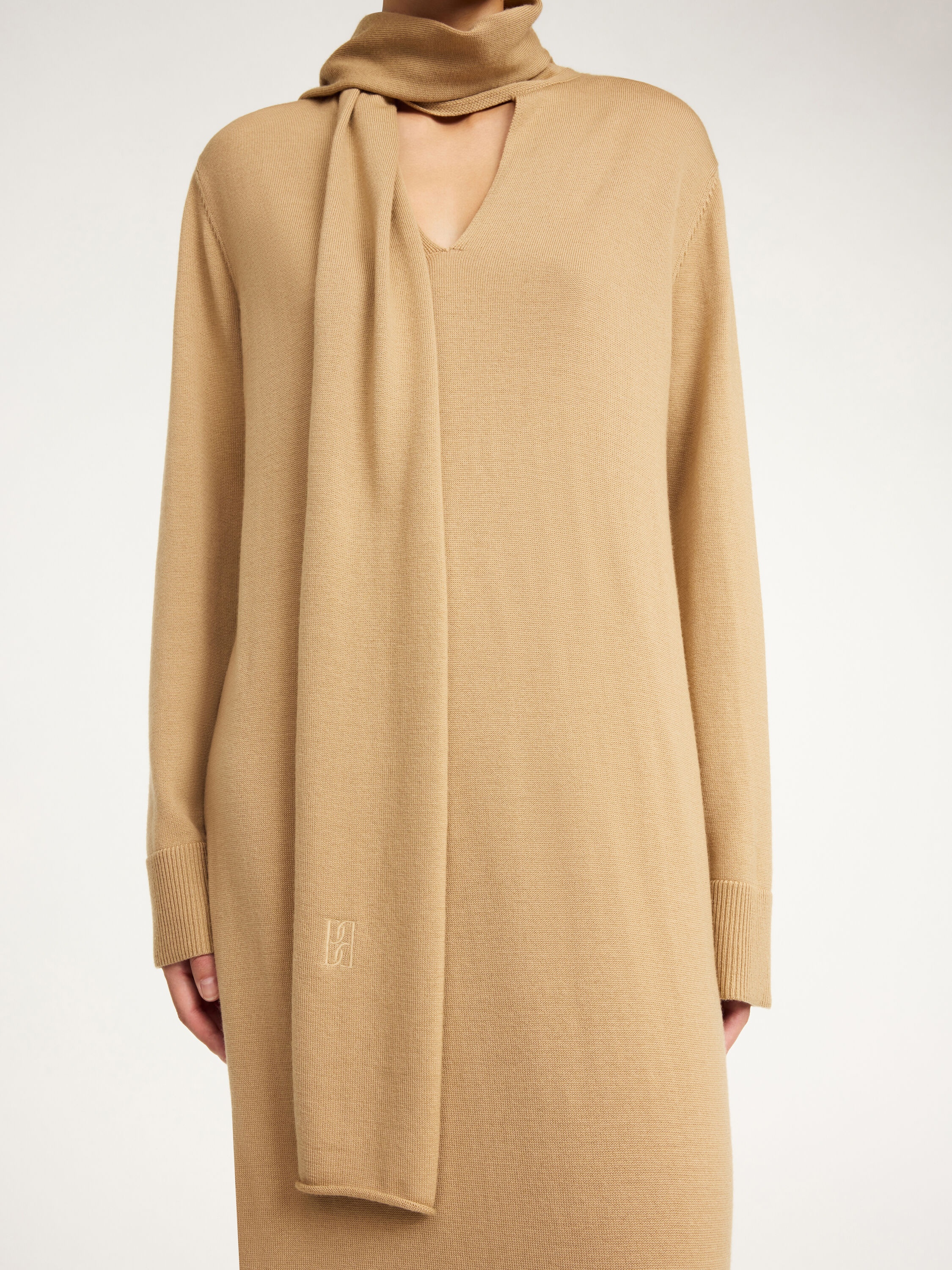 Merrieta wool maxi dress - 4