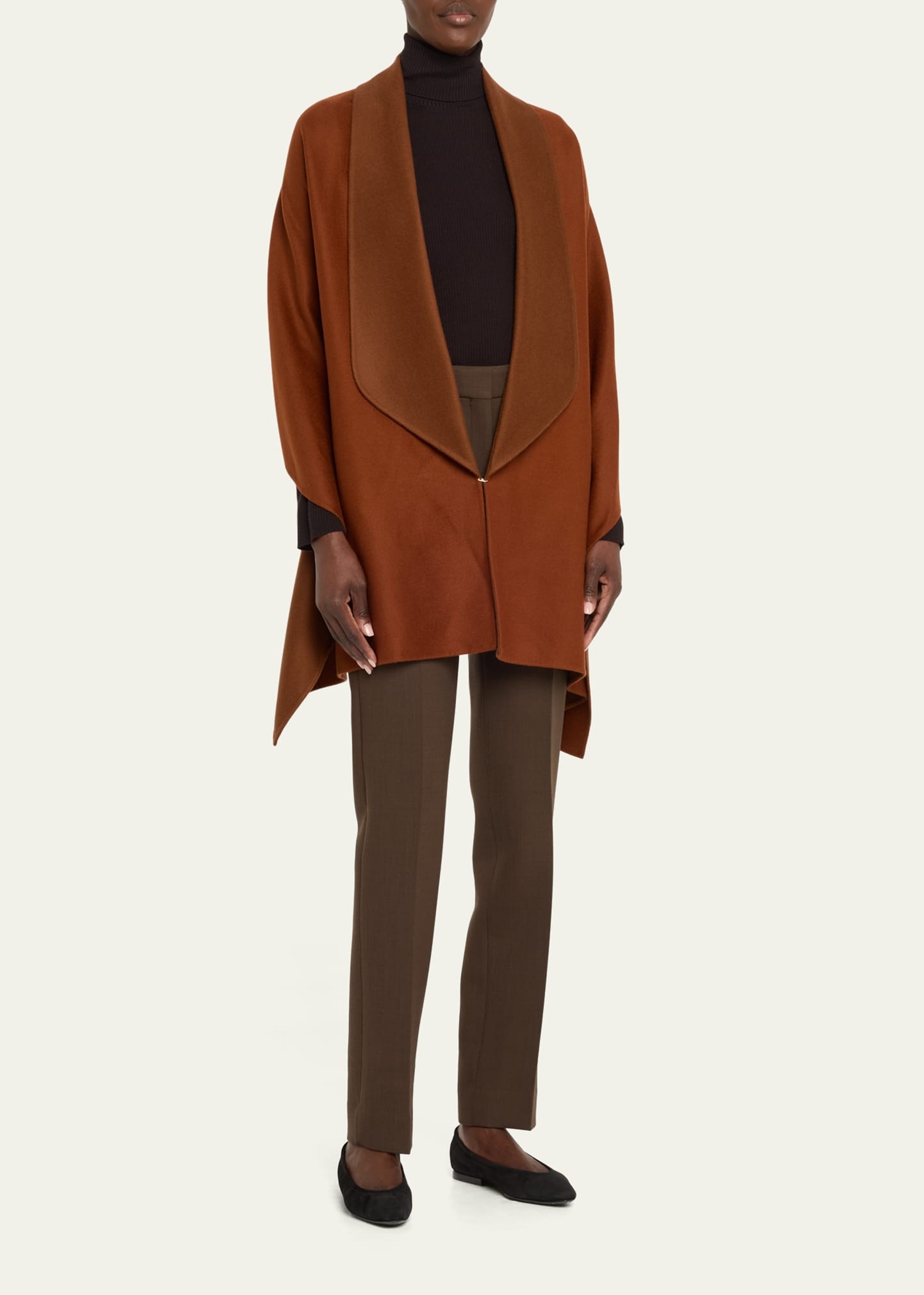 Violante Cashmere Cape - 4