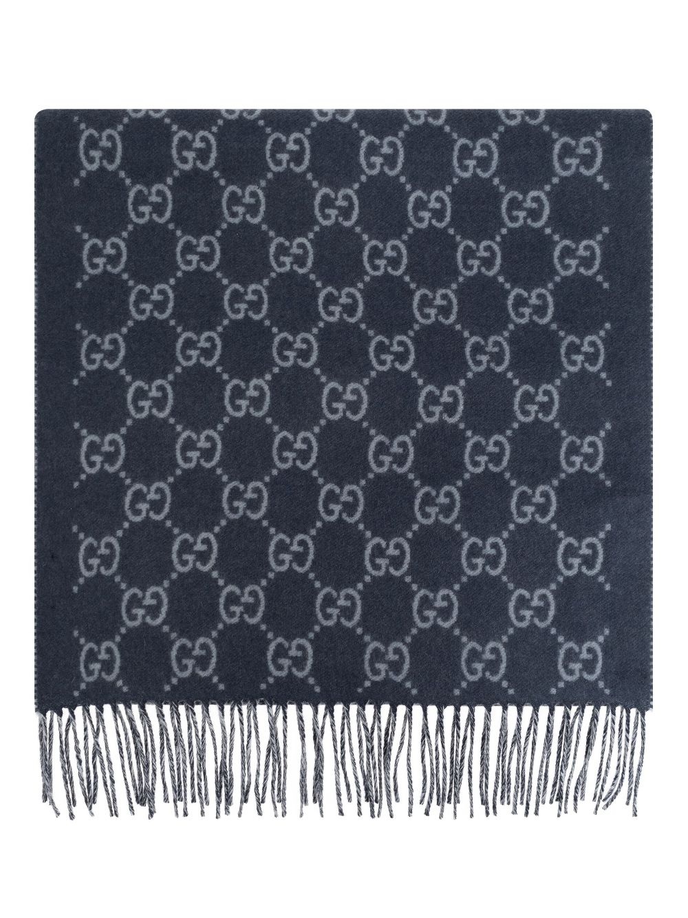 GG cashmere scarf - 1