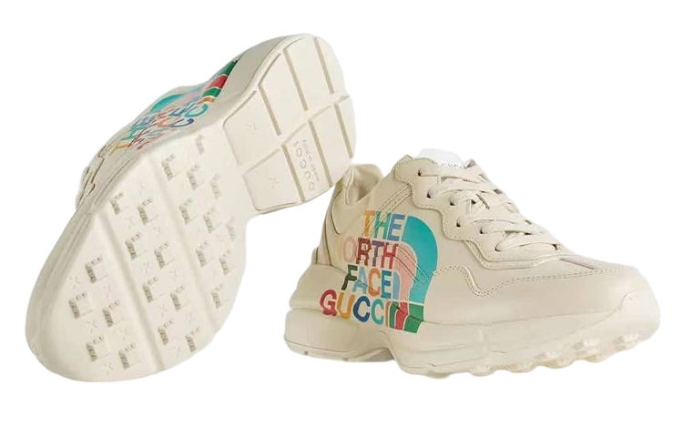 (WMNS) Gucci Leather Rhyton x The North Face 'Ivory' 685639-DRW00-9522 - 4