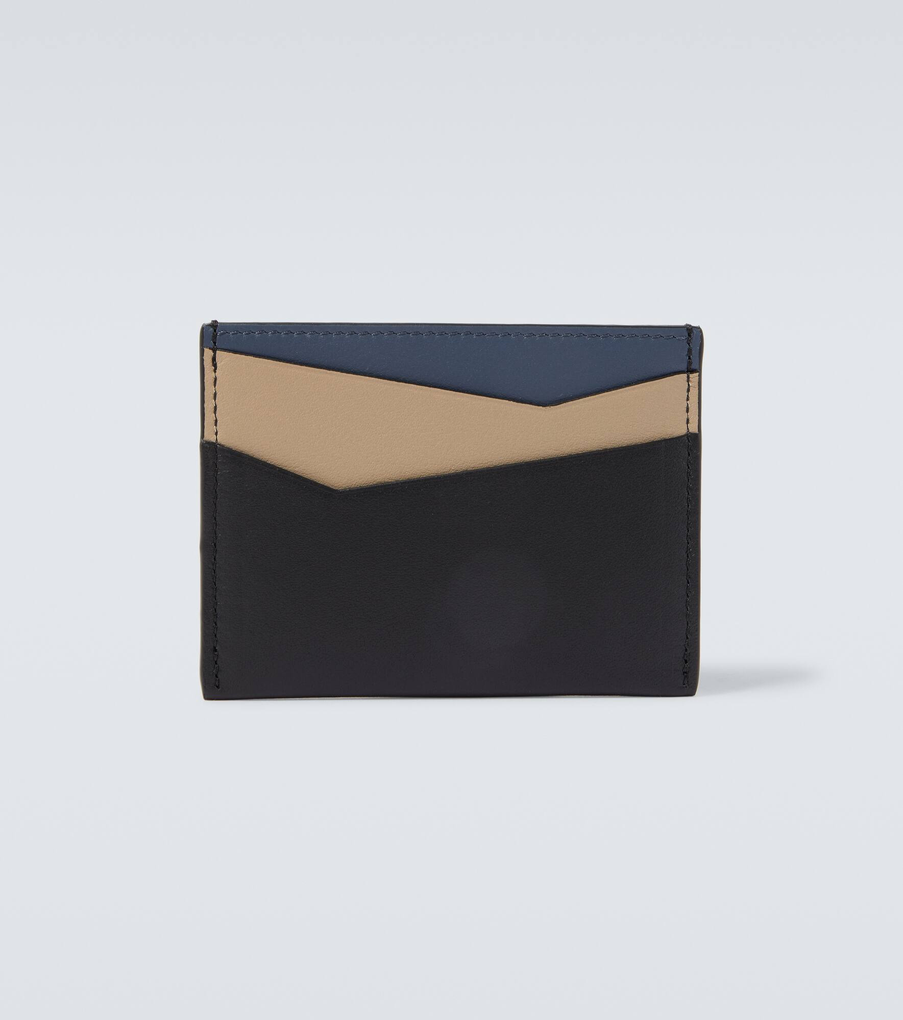 Puzzle Anagram leather card holder - 2