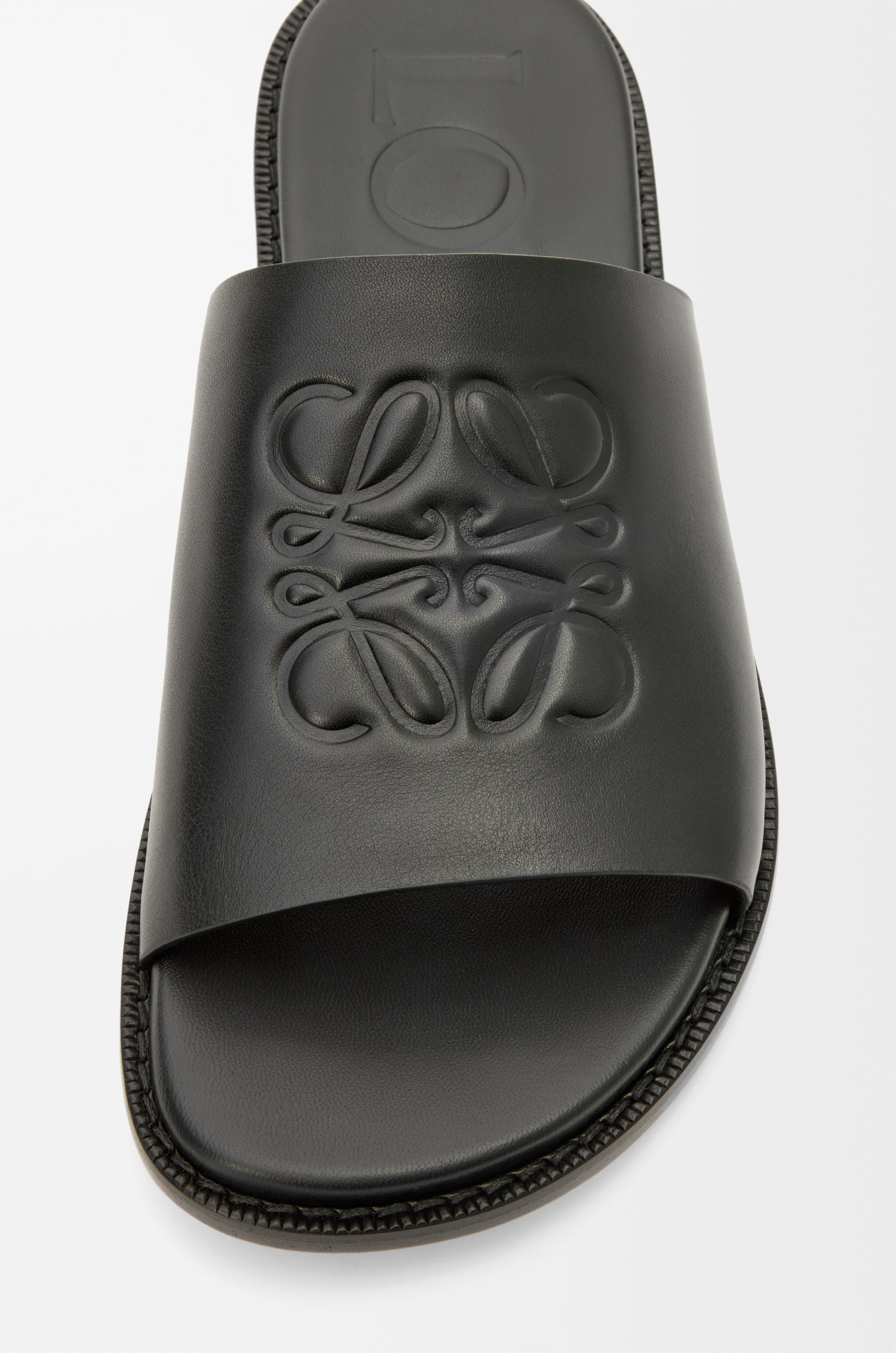 Flex Anagram slide in soft calfskin - 5
