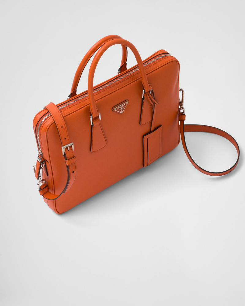 Saffiano Leather Work Bag 3
