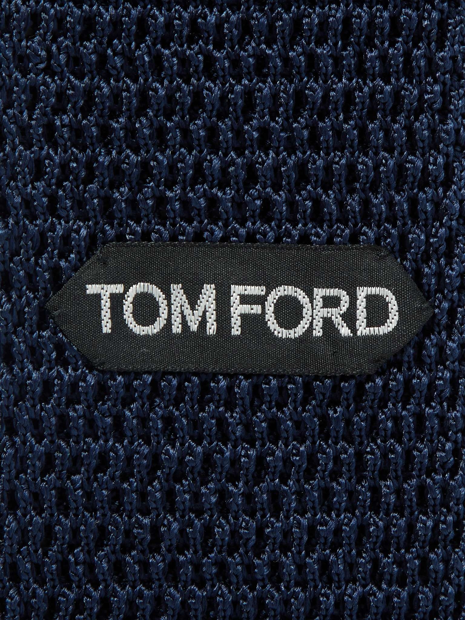 7cm Knitted Silk Tie - 3