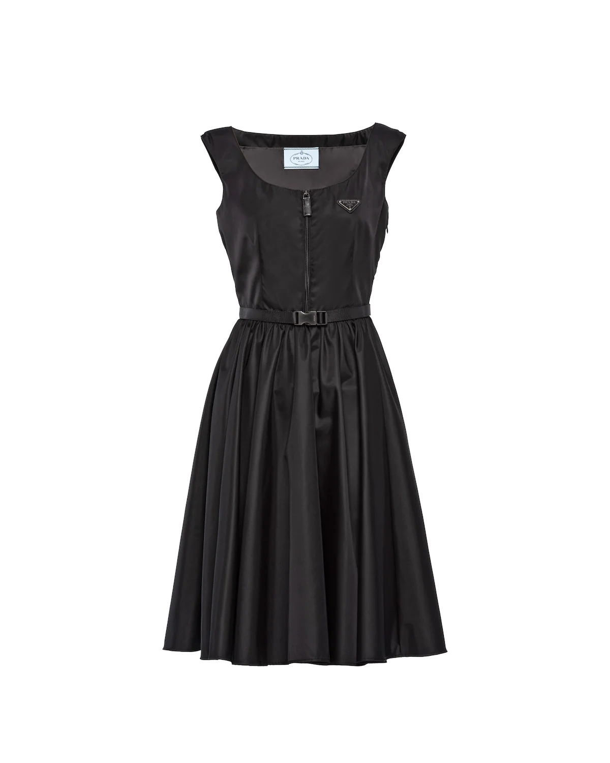 Re-Nylon Gabardine sleeveless dress - 1