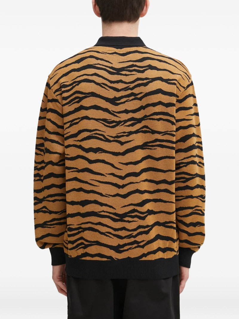 animal-print polo shirt 4