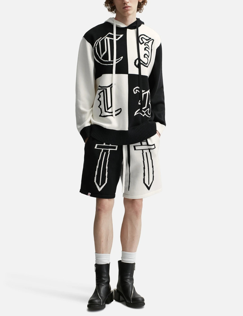 CHARLES JEFFREY LOVERBOY HERALDRY HOODIE outlook