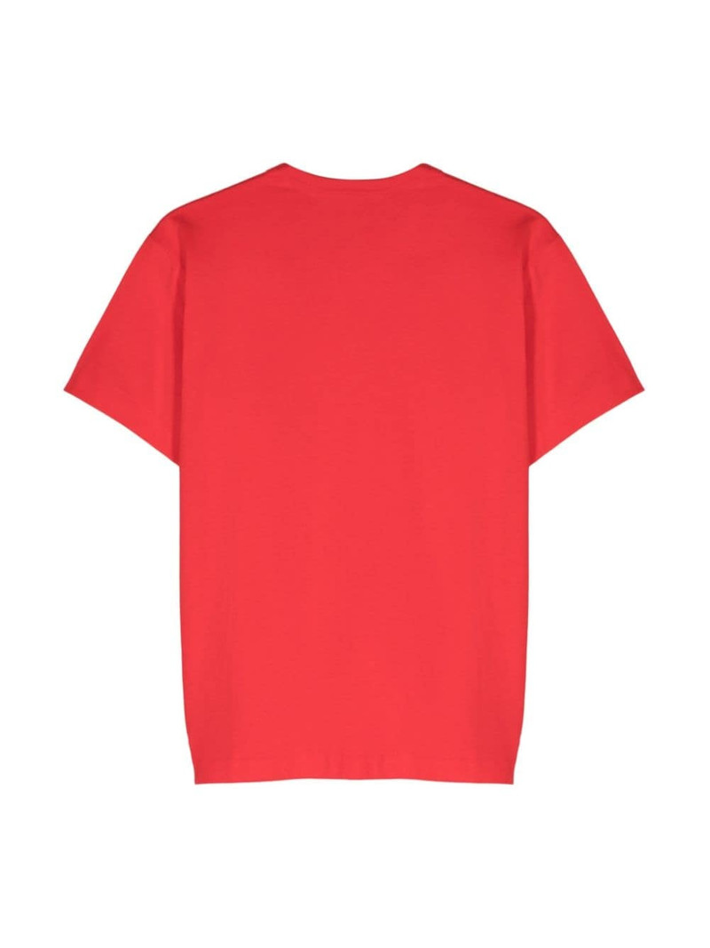 Comme des Garçons PLAY heart-patch cotton T-shirt outlook