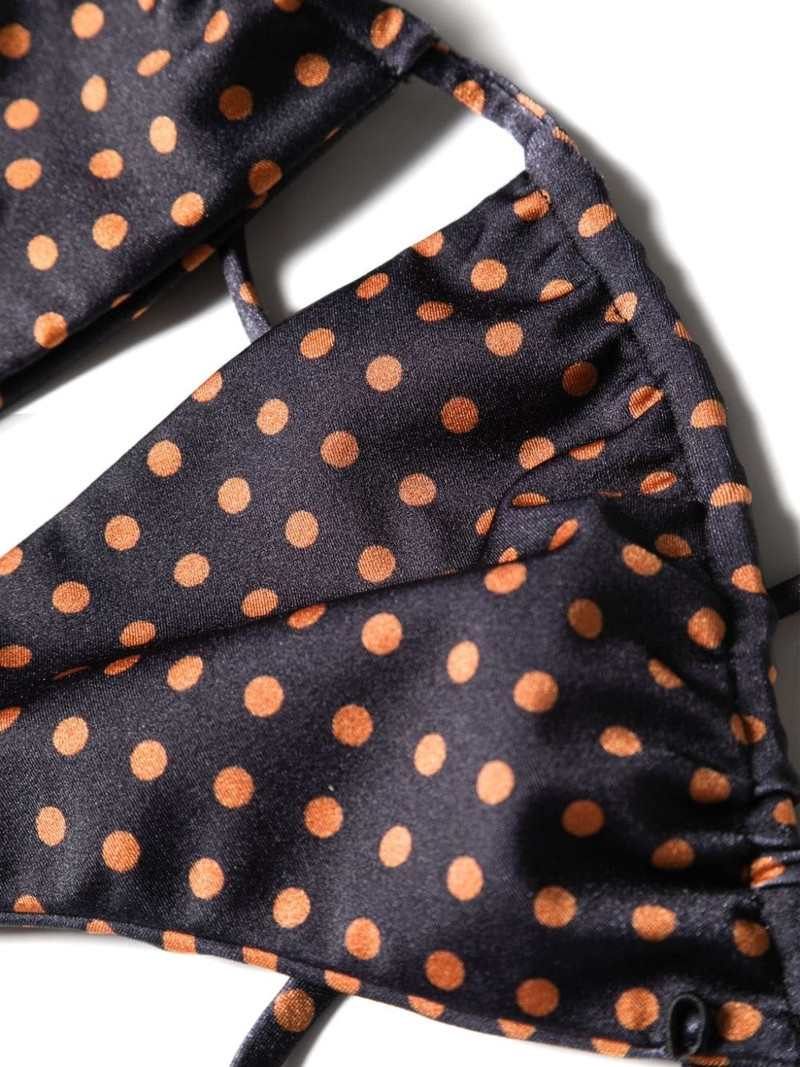 Lattea polka-dot bikini top 3