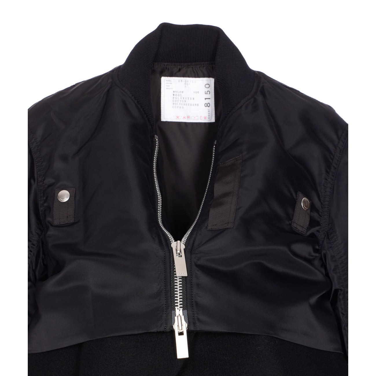 Sacai Women Twill X Nylon Jacket - 4