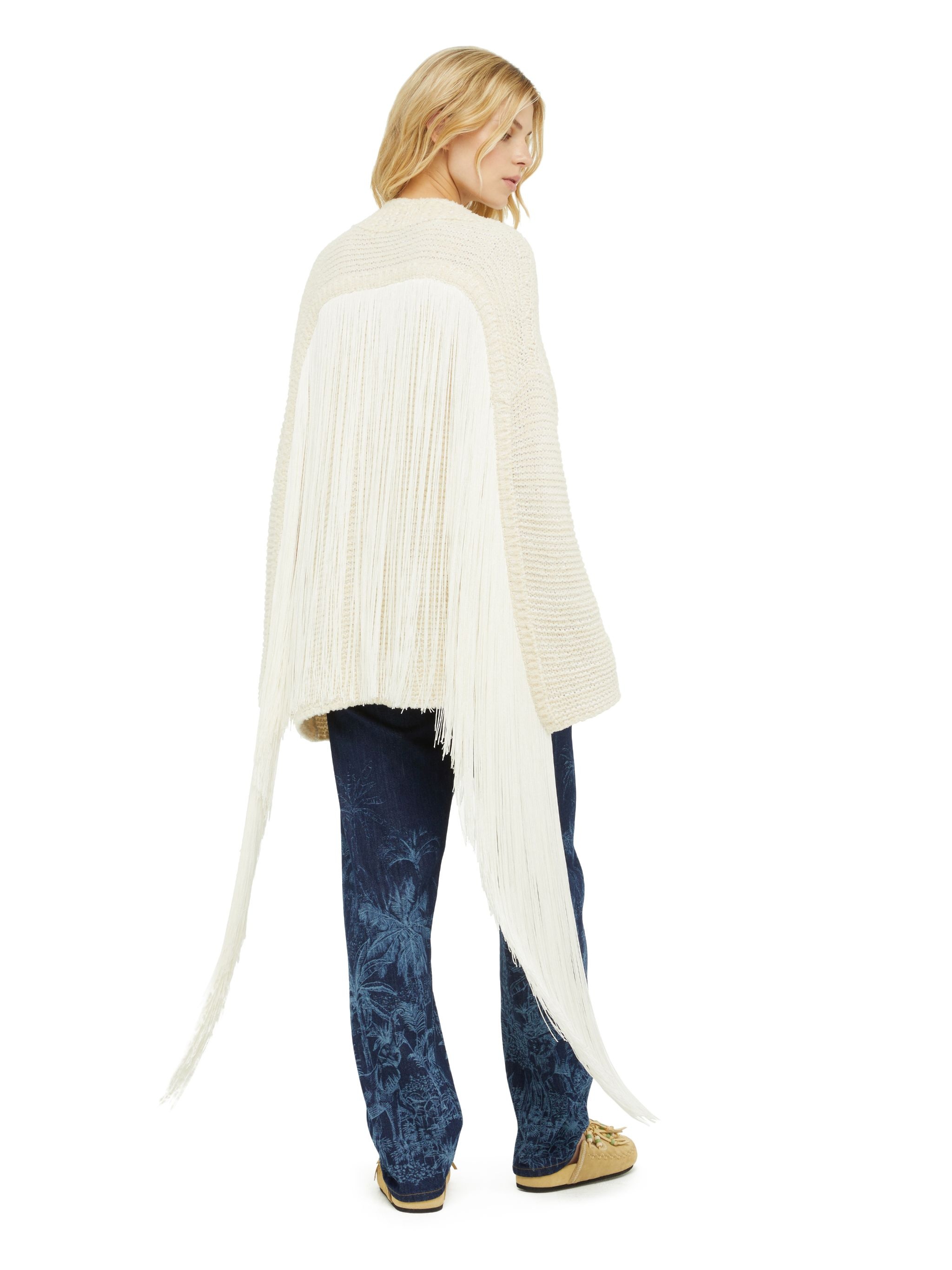 Bright Hues Fringed Cardigan - 6