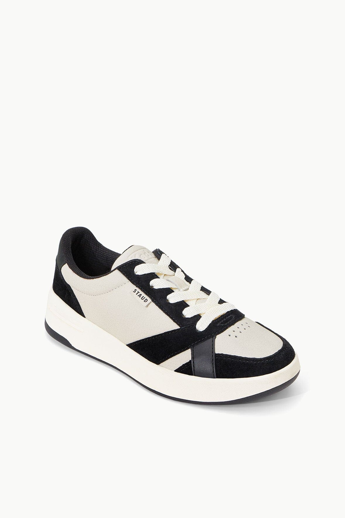 KEDS x STAUD THE COURT SNEAKER BLACK CREAM - 2