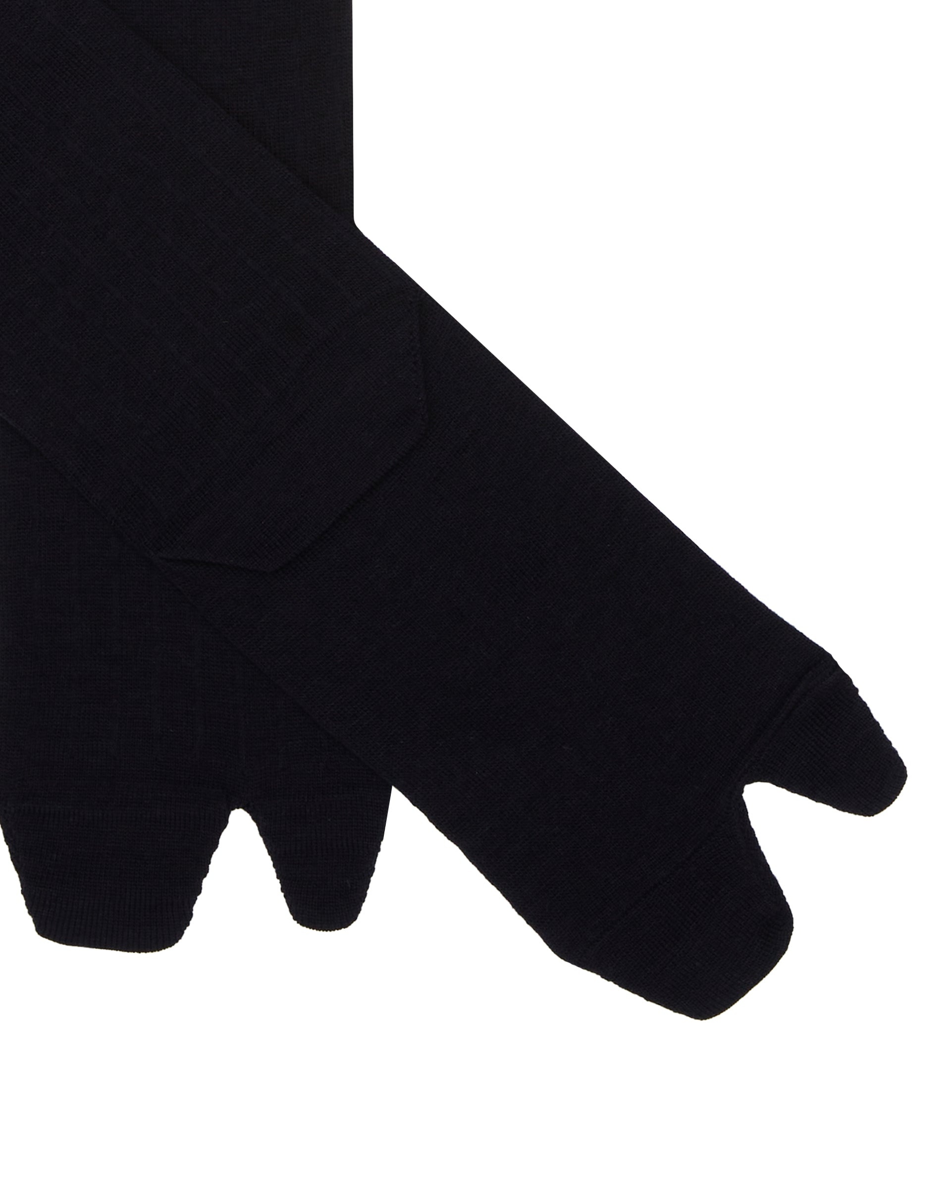 Blue Wool Tabi Socks - 3