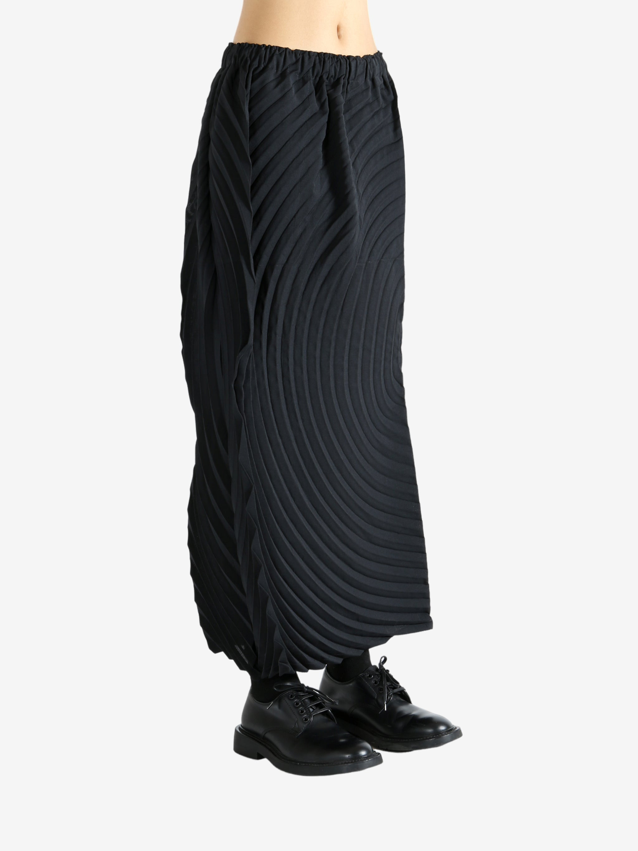ISSEY MIYAKE - Women Paper Bag Pleats Skirt - 2