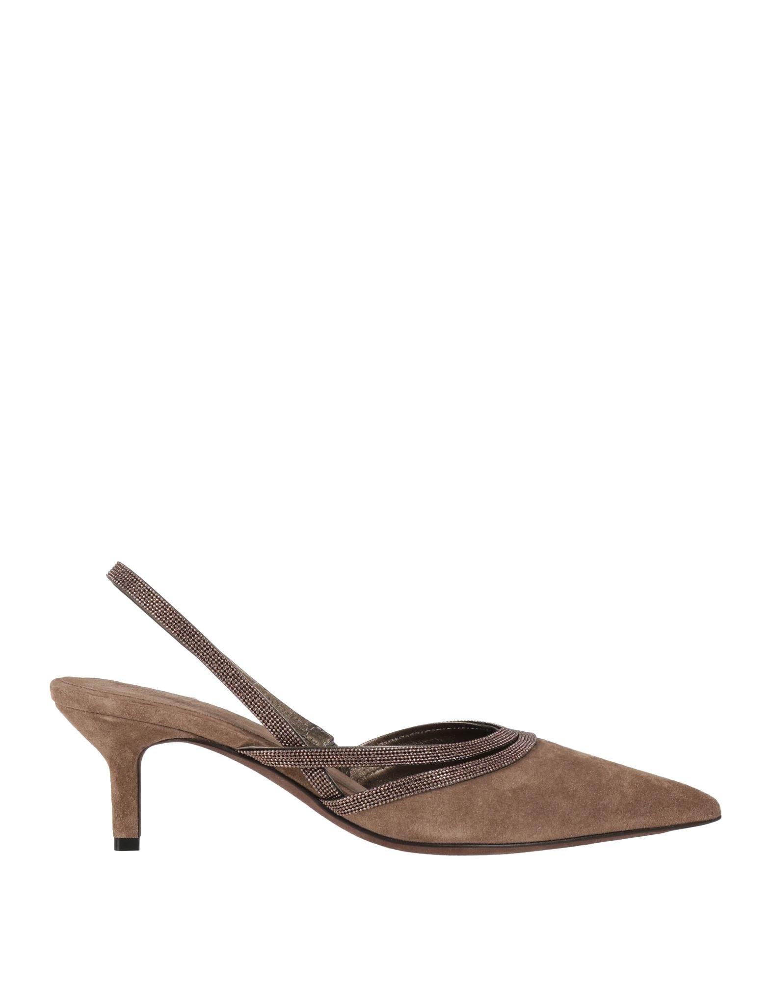 Khaki Women's Pump - 1