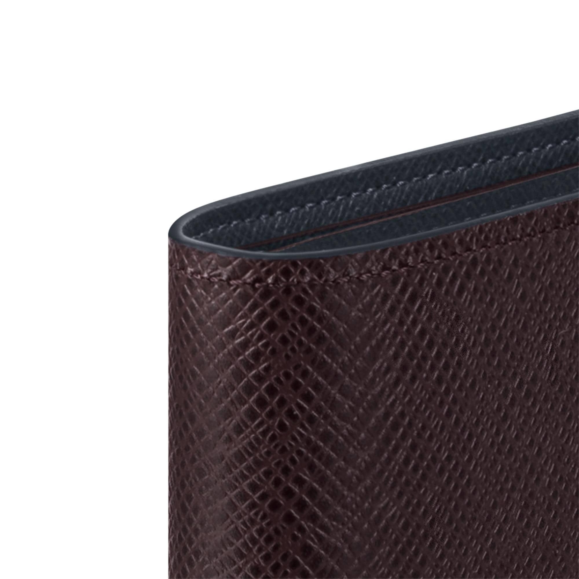 Louis Vuitton Slender Wallet - Taiga Acajou Leather