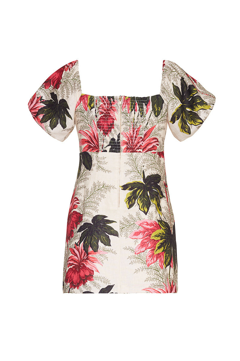 Tully Mini Dress A Mini Dress in Crisp Linen 5