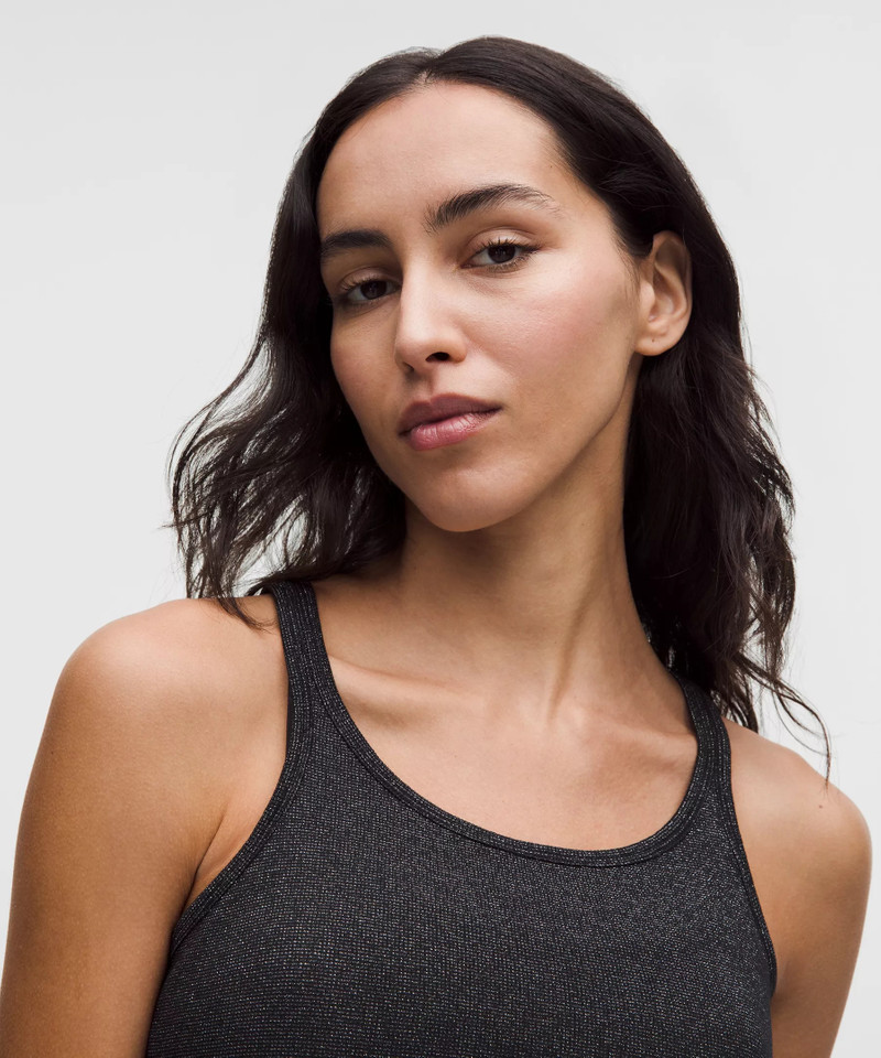 Hold Tight Thin-Strap Tank Top *Sparkle 4