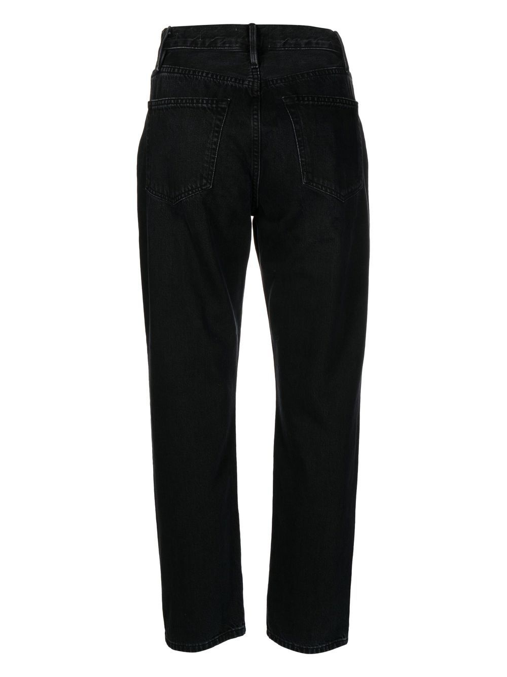 tapered high-waist jeans - 2