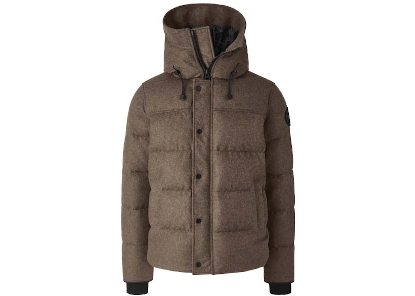 Canada Goose MacMillan Wool Parka Quicksand Melange - 1