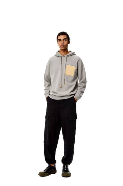 Loewe Relaxed fit hoodie in cotton outlook