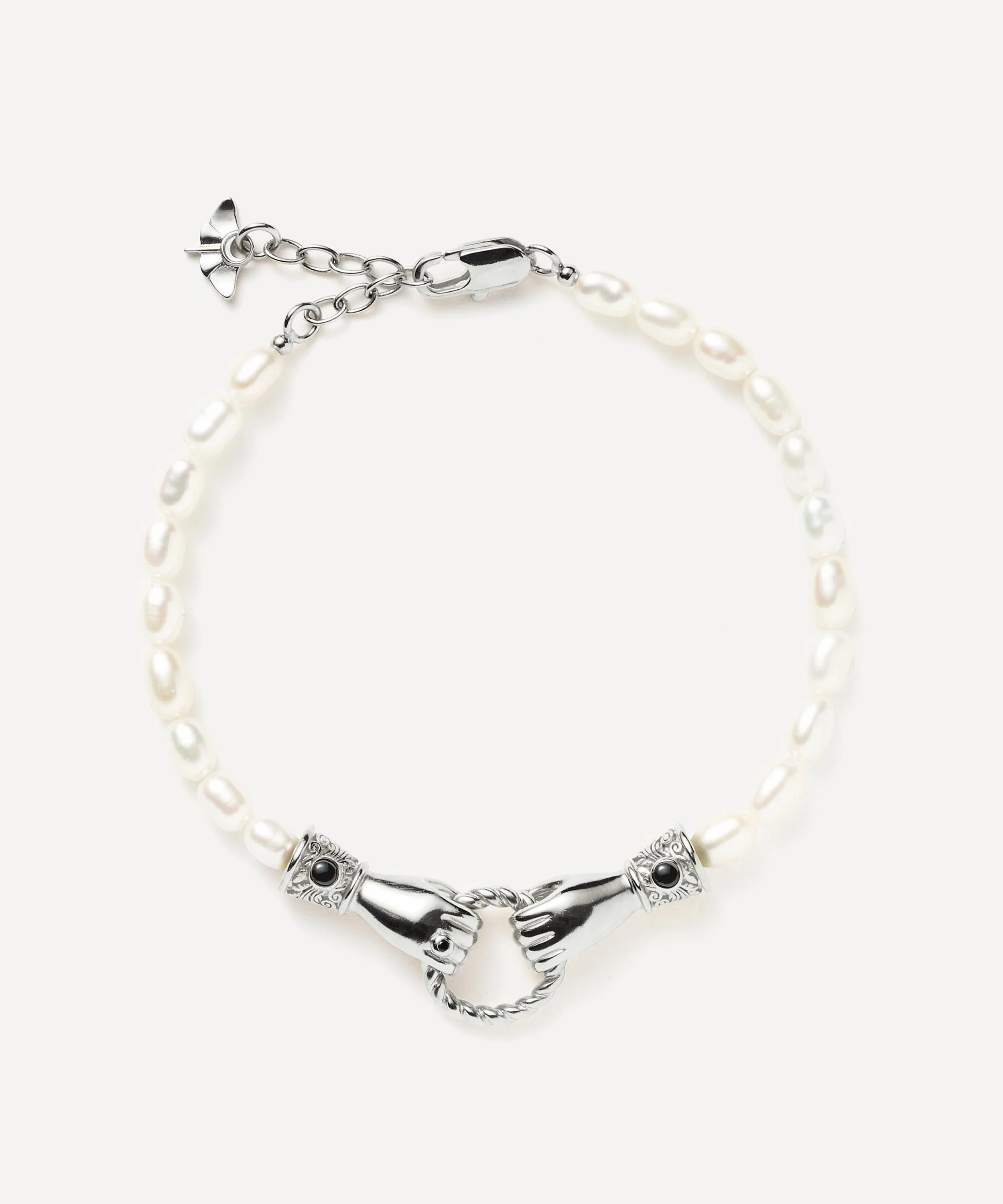 Silver-Plated Harris Reed In Good Hands Bracelet - 1