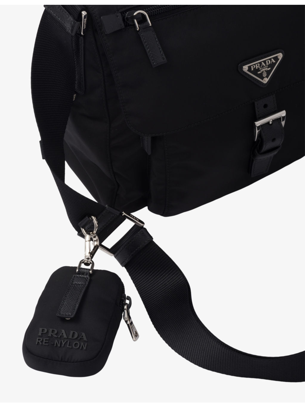 Re-Nylon recycled-polyester cross-body bag - 6