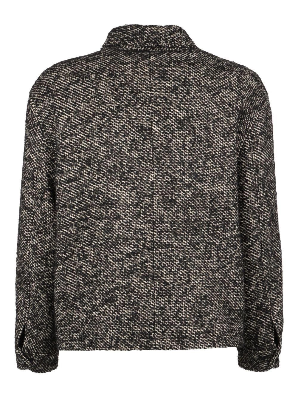 mélange-effect jacket - 2
