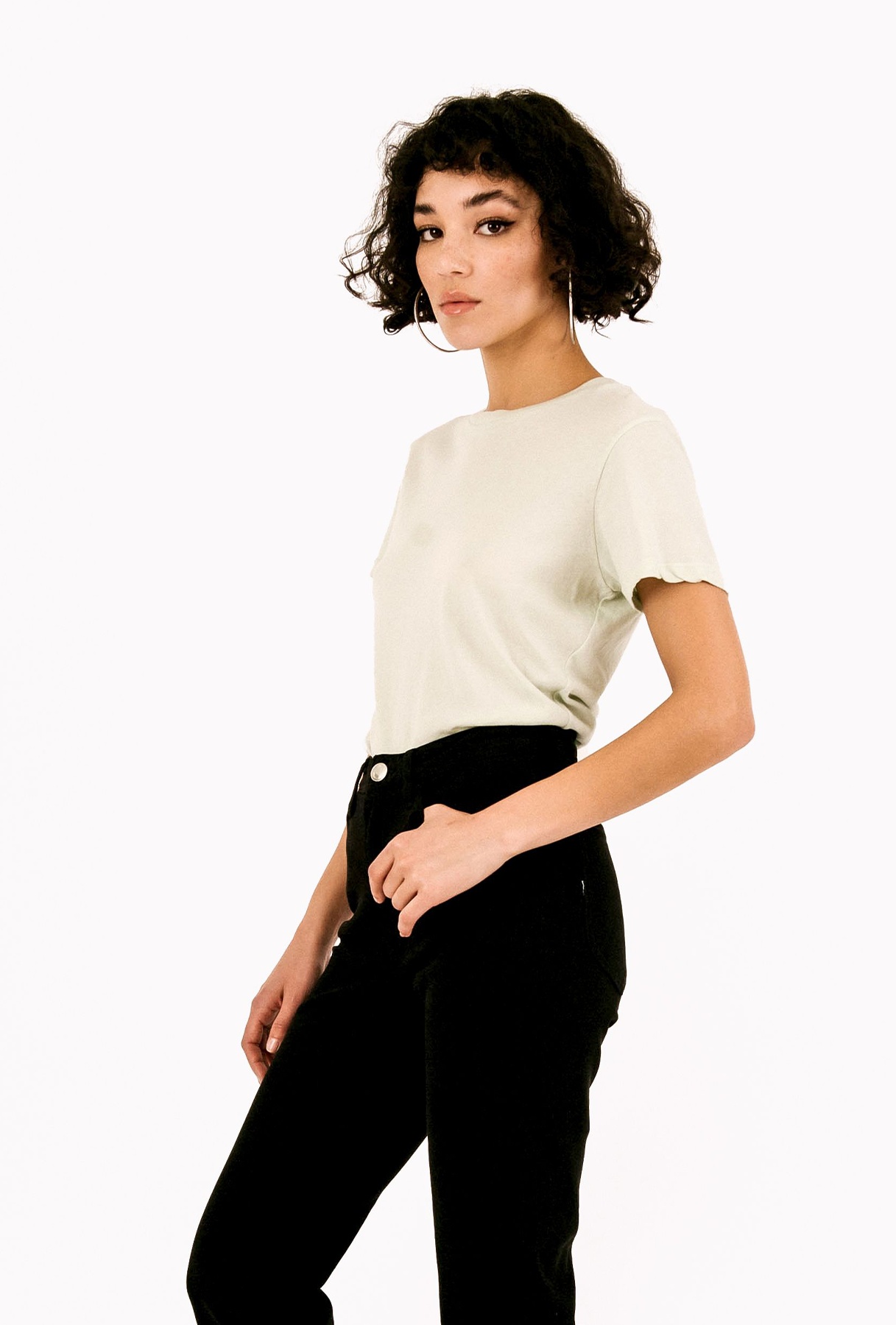 MINT COTTON BABY TEE - 3