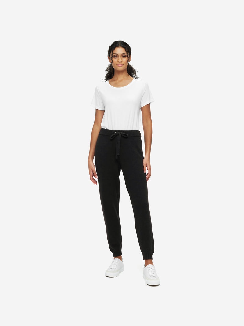 Women's Track Pants Daphne Cashmere Black - 3