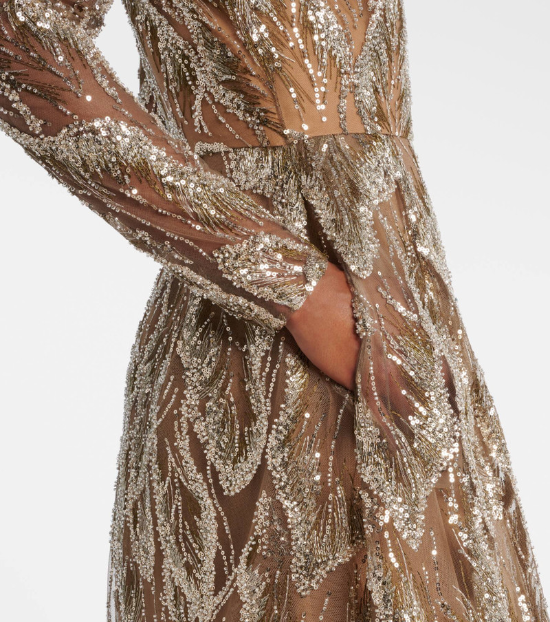 Embroidered cocktail dress 5