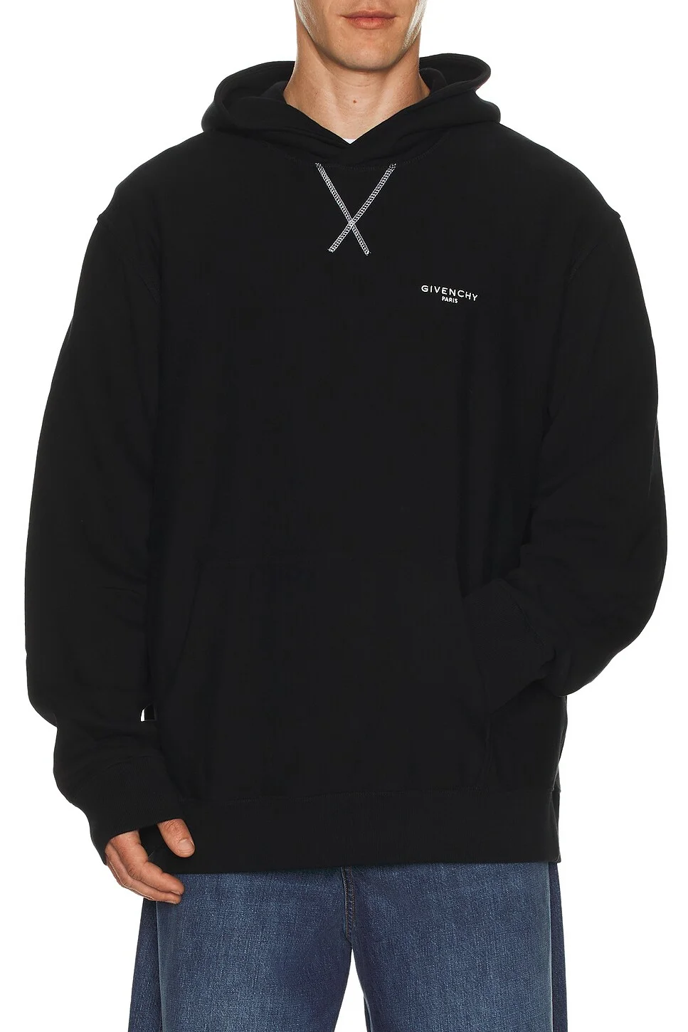 Couture Seam Regular Fit Hoodie - 1