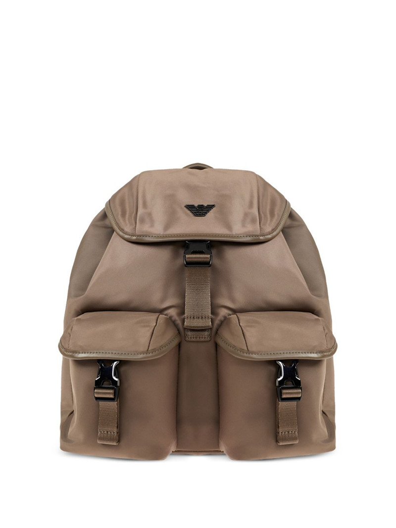 buckle flap backpack 1
