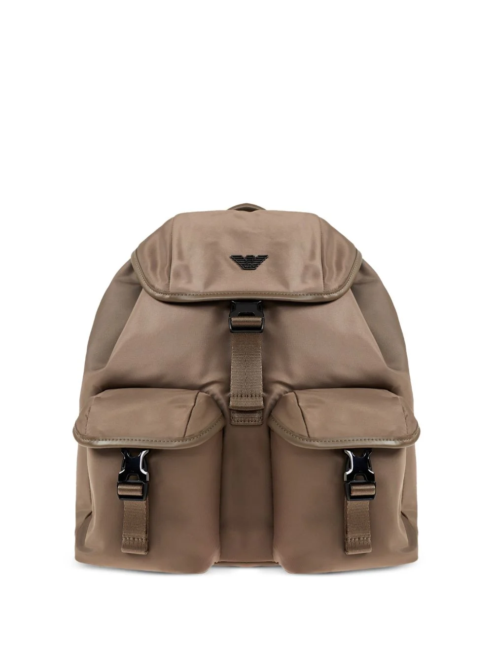 buckle flap backpack - 1