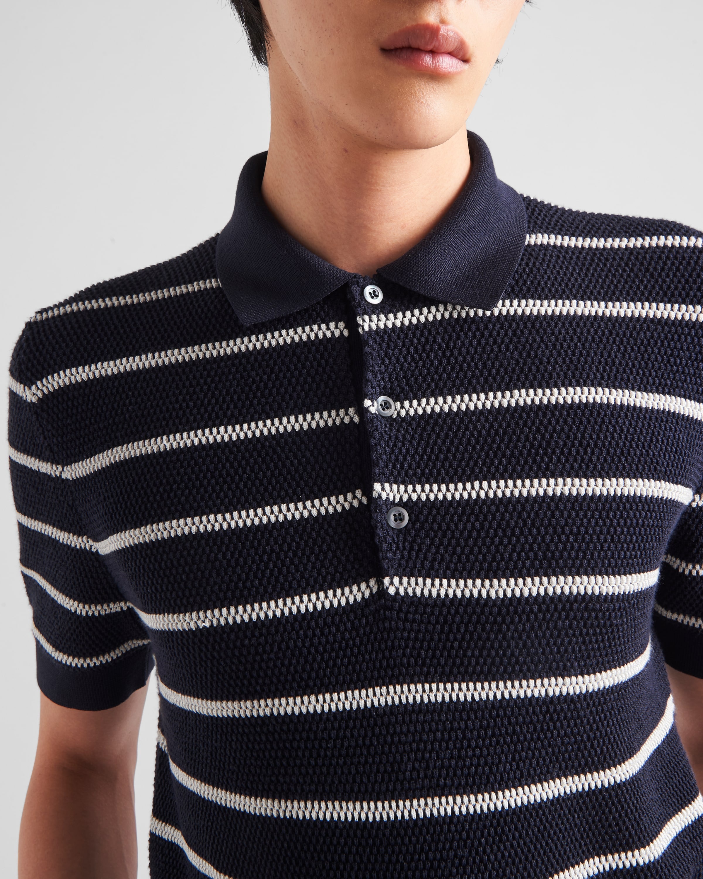 Silk polo shirt - 3