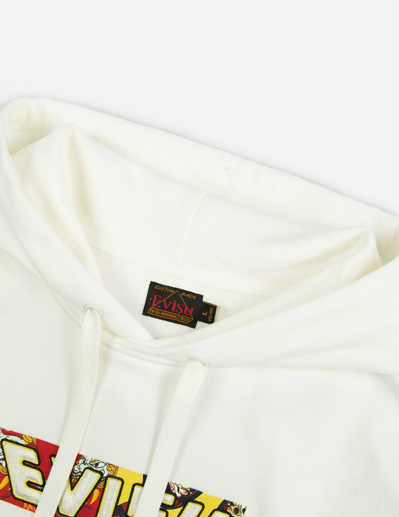 DARUMA BUDDIES PRINT HOODED SWEATSHIRT 8