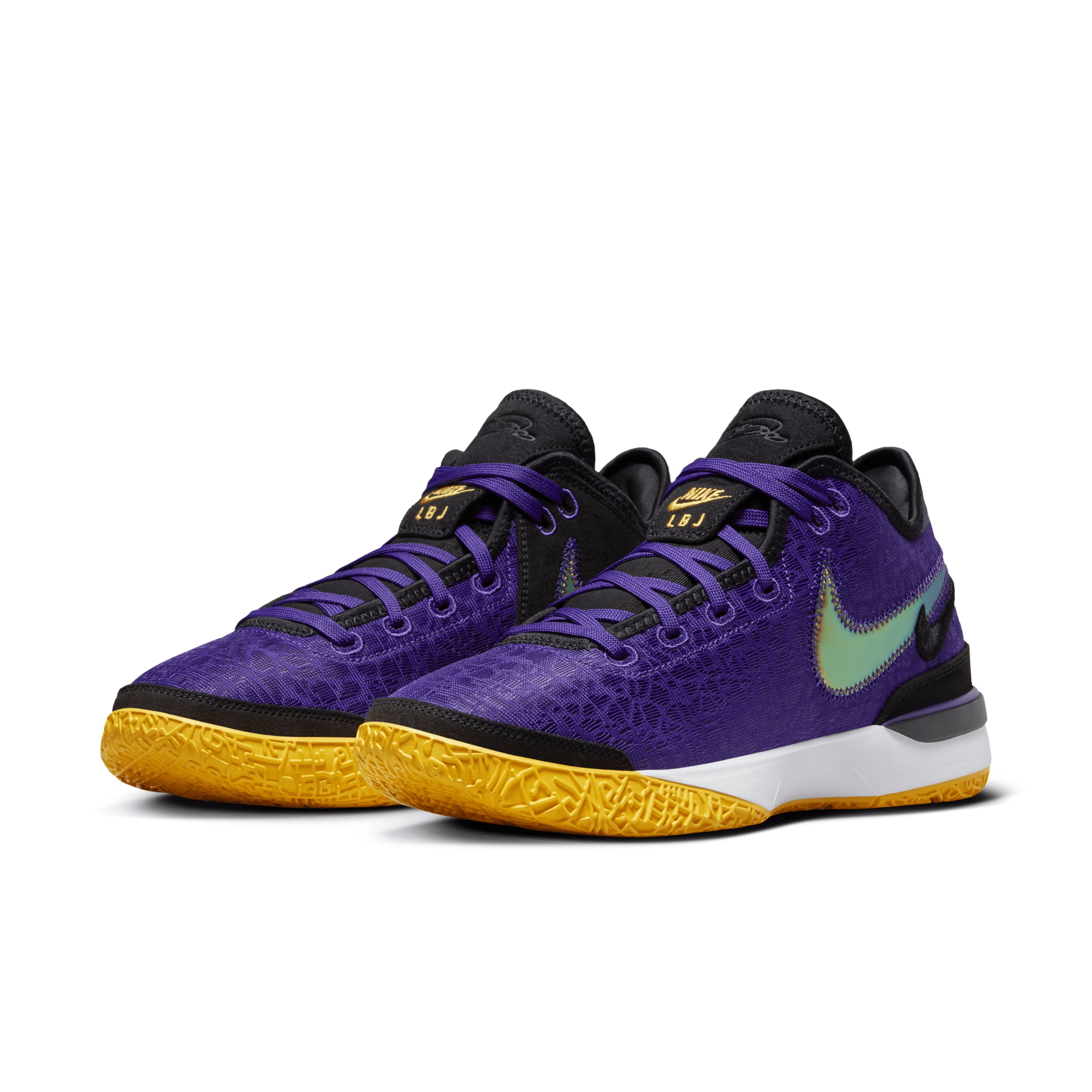 Nike Zoom LeBron NXXT Gen Lakers Court Purple/Black-University Gold Nike LeBron NXXT Gen  main image 3