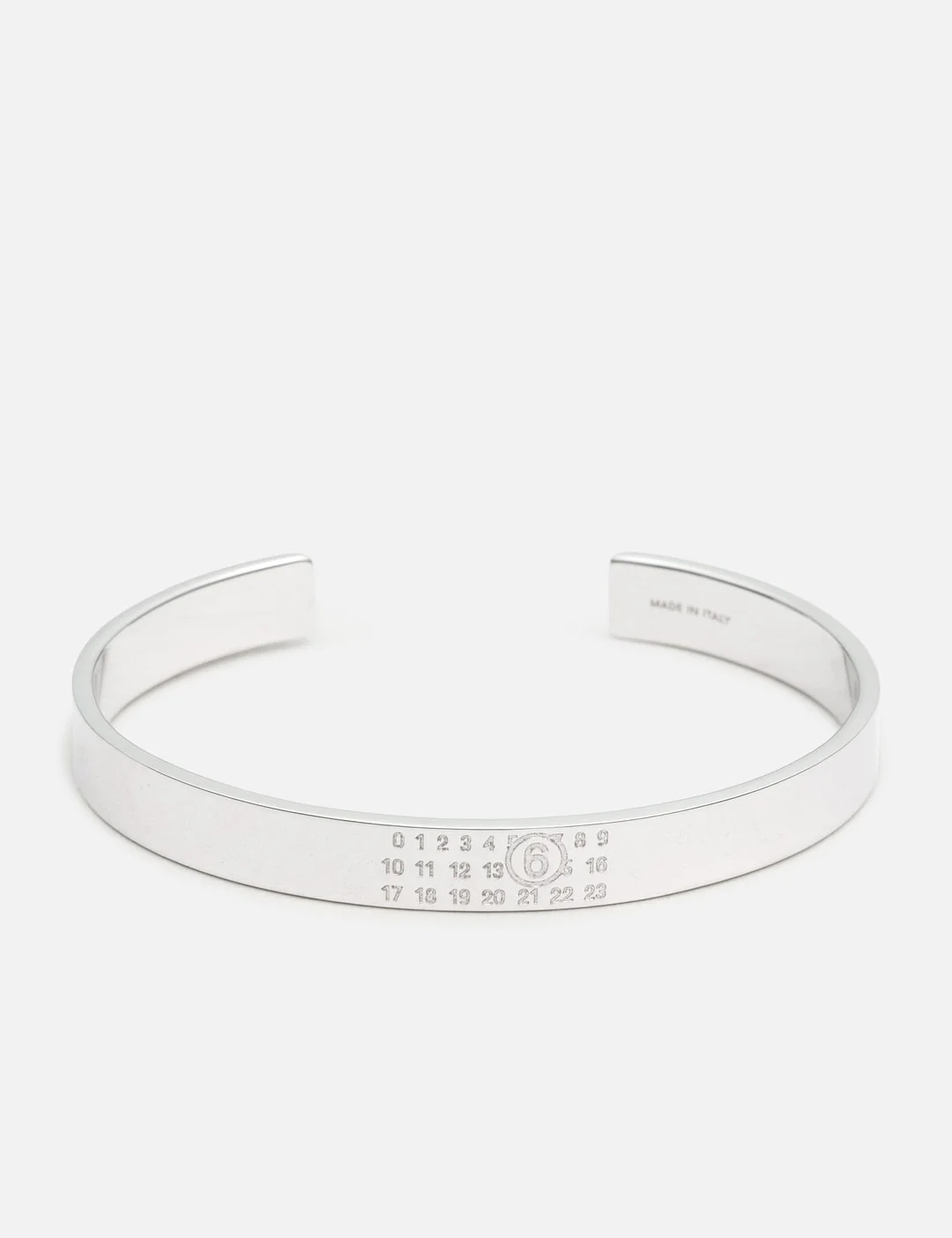 NUMERIC MINIMAL SIGNATURE CUFF BRACELET - 1