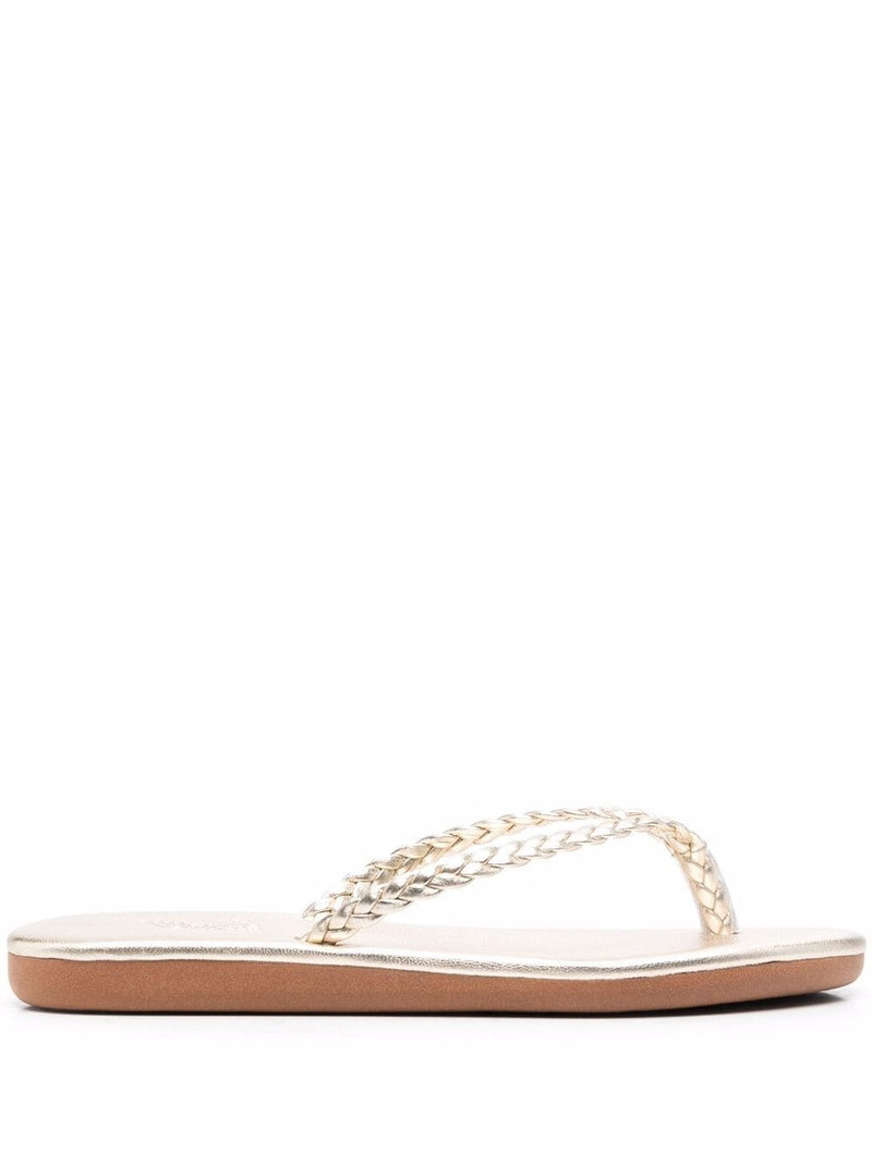 Plage braided-strap flip-flops 1