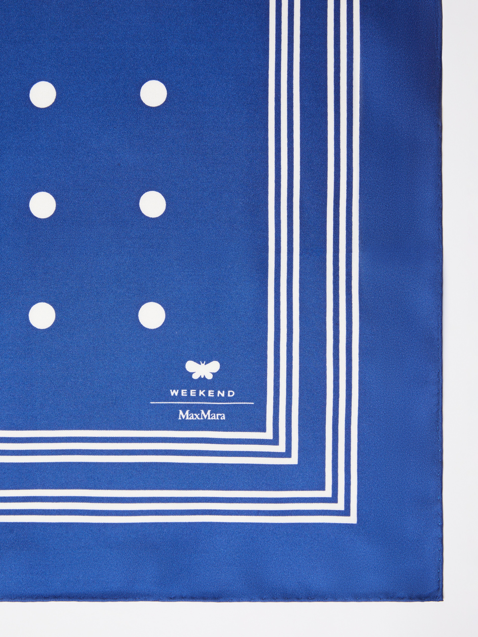SIAM Printed silk scarf - 2