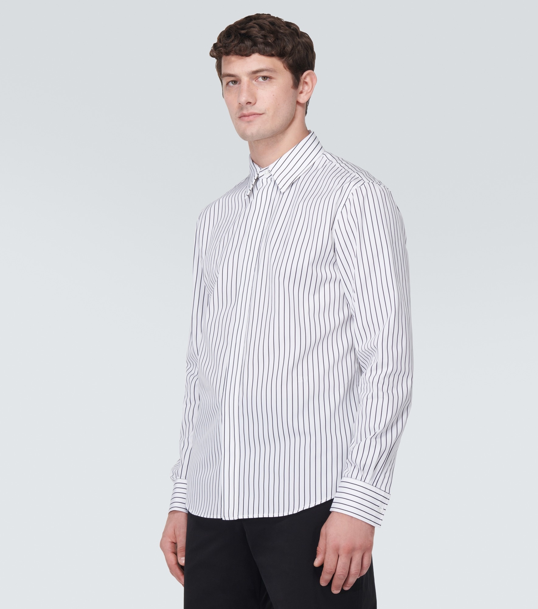 Striped cotton shirt - 3