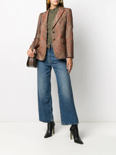 Etro paisley print blazer outlook