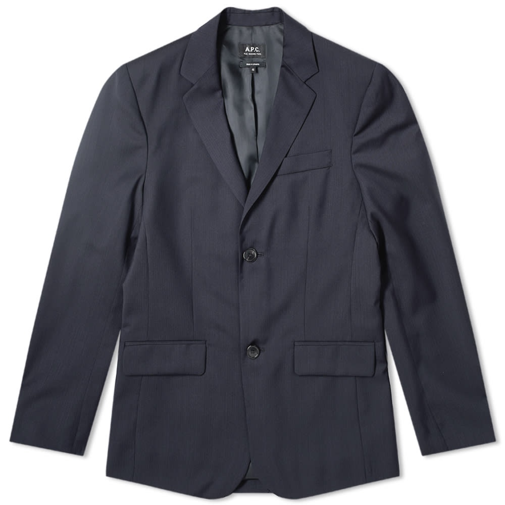 A.P.C. Spencer Flannel Blazer - 1