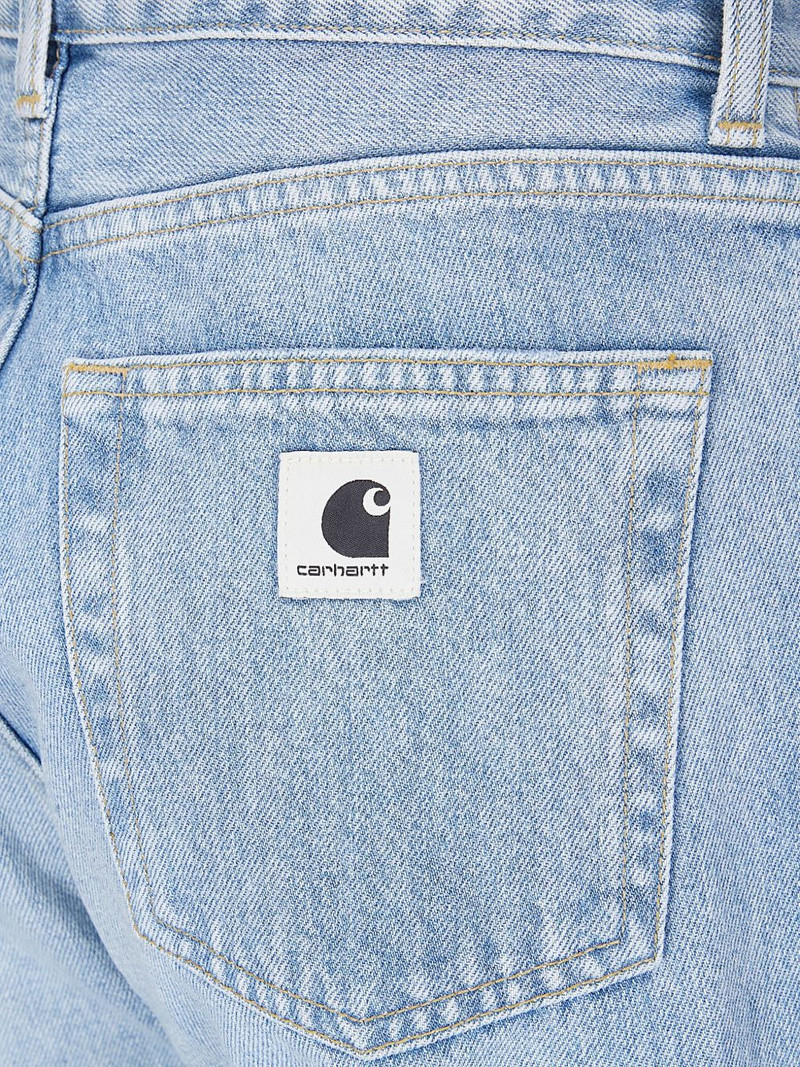 W' Noxon logo patch denim trousers 3